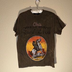 Chris Stapleton Graphic Tee in Brown